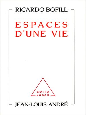 cover image of Espaces d'une vie